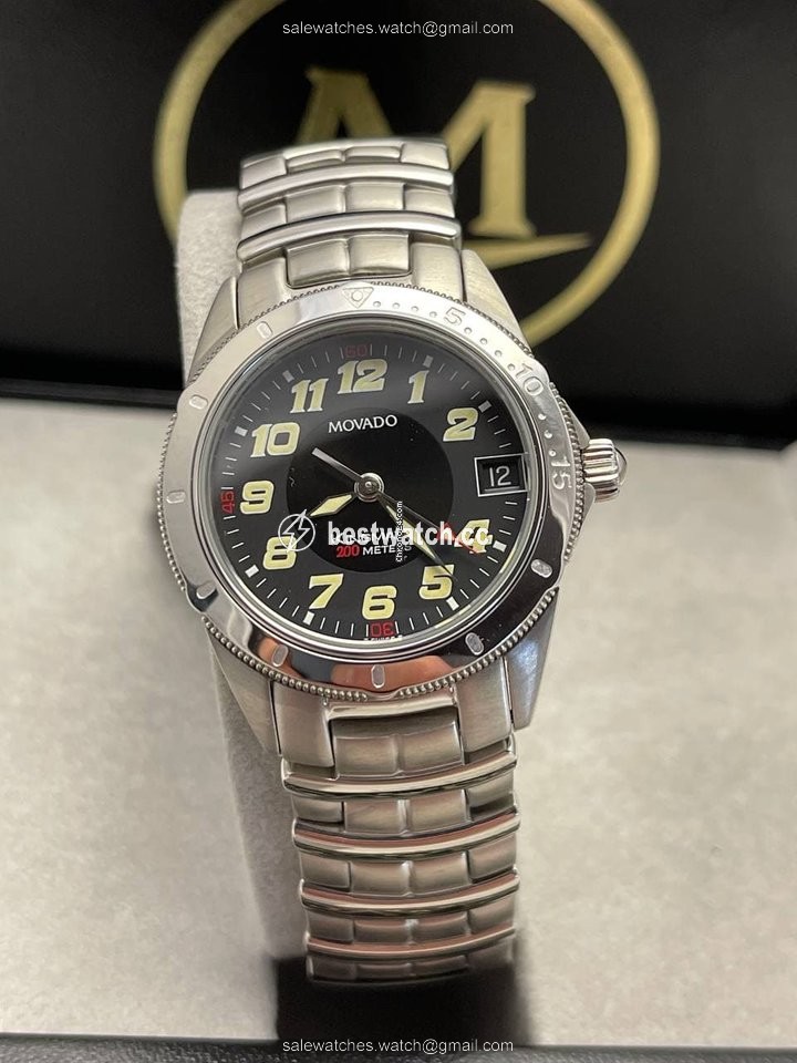 IMG_9085 Movado Kingmatic Mens watch Unisex Automatic Steel 84-D7-867 ser. 3723222 Replica 2