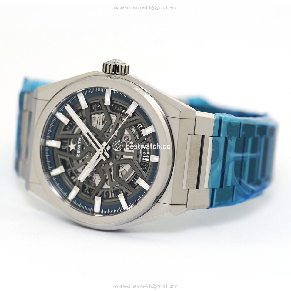 IMG_9085 Zenith Defy Mens watch Unisex Automatic Titanium 95.9000.670 78.M9000 Replica 2