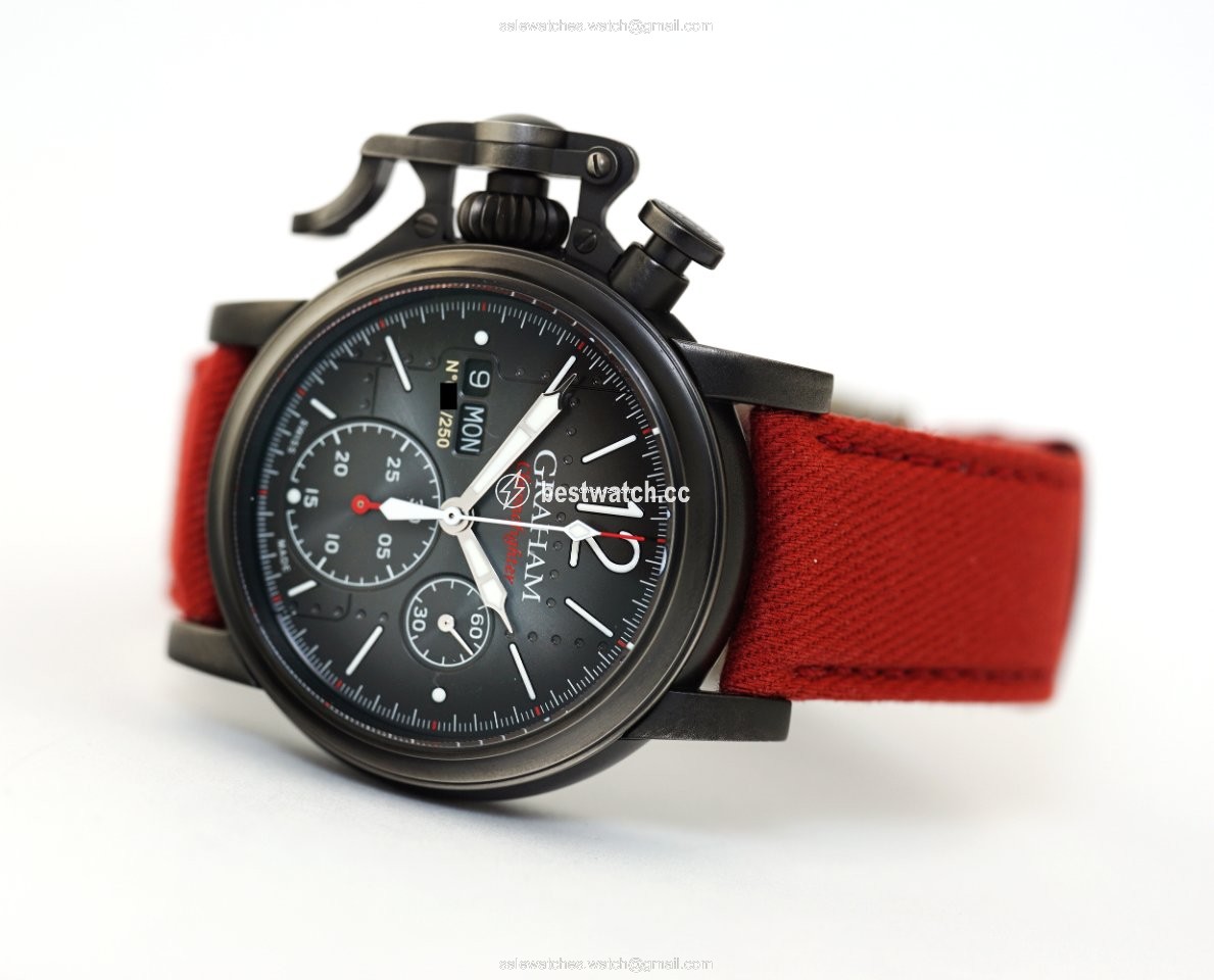 Graham Chronofighter Mens watch Unisex Automatic Steel 2CVAV.B17A Replica 2