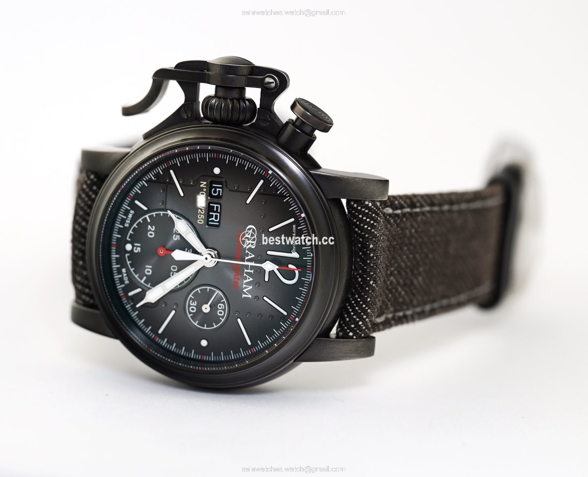 Graham Chronofighter Mens watch Unisex Automatic Steel 2CVAV.B19A Replica 2