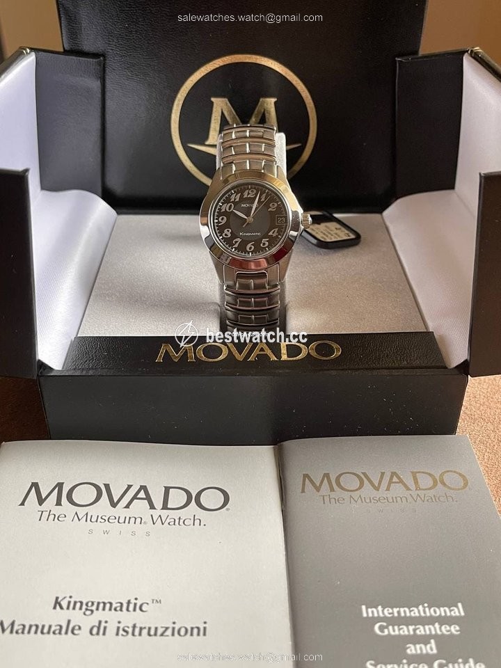 Movado Kingmatic Mens watch Unisex Automatic Steel Ref. 84-D7-865  Ser. 3718373 Replica 2