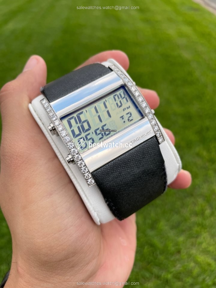 TAG Heuer Microtimer Womens watch Quartz Steel CS111F Replica 2