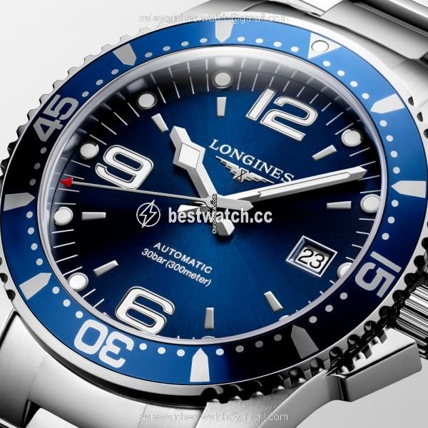 IMG_9085 Longines HydroConquest Mens watch Unisex Automatic Steel L3.742.4.96.6 Replica 2