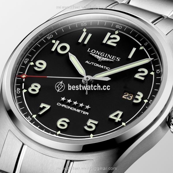 Longines Spirit Mens watch Unisex Automatic Steel L3.811.4.53.9 Replica 2