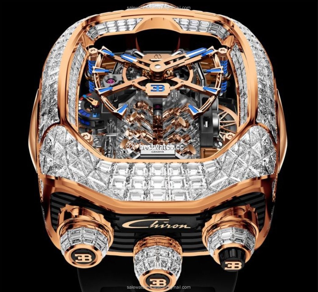 Jacob & Co. Mens watch Unisex Manual winding Rose gold BU800.40.BD.BD.A Replica 2