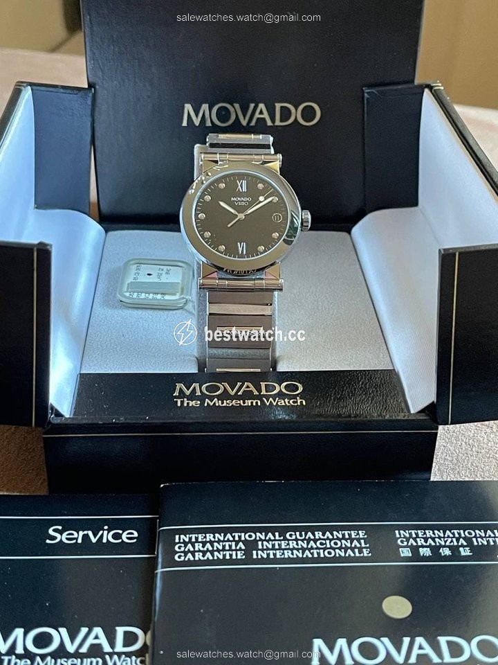 Movado Vizio Mens watch Unisex Quartz Steel Ref. 83 C2 878 - S n 3045093 Replica 2