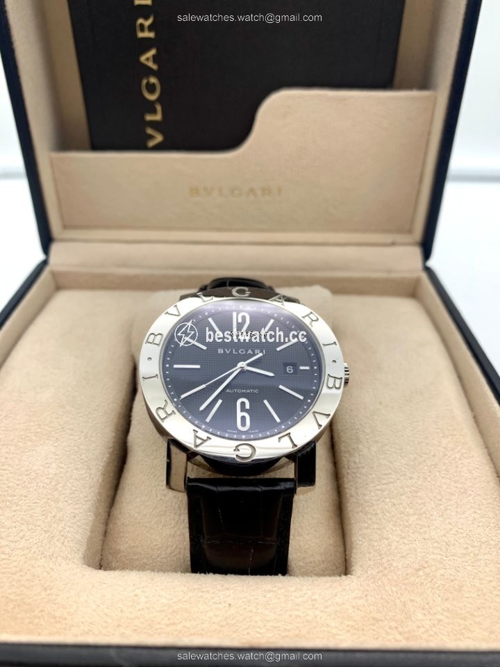 Bulgari Bulgari Mens watch Unisex Automatic Steel BB42SL Replica 2