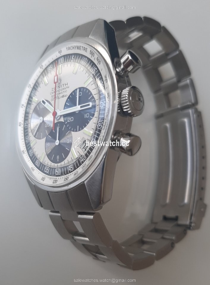 Zenith El Primero Mens watch Unisex Automatic Steel A386 Replica 2