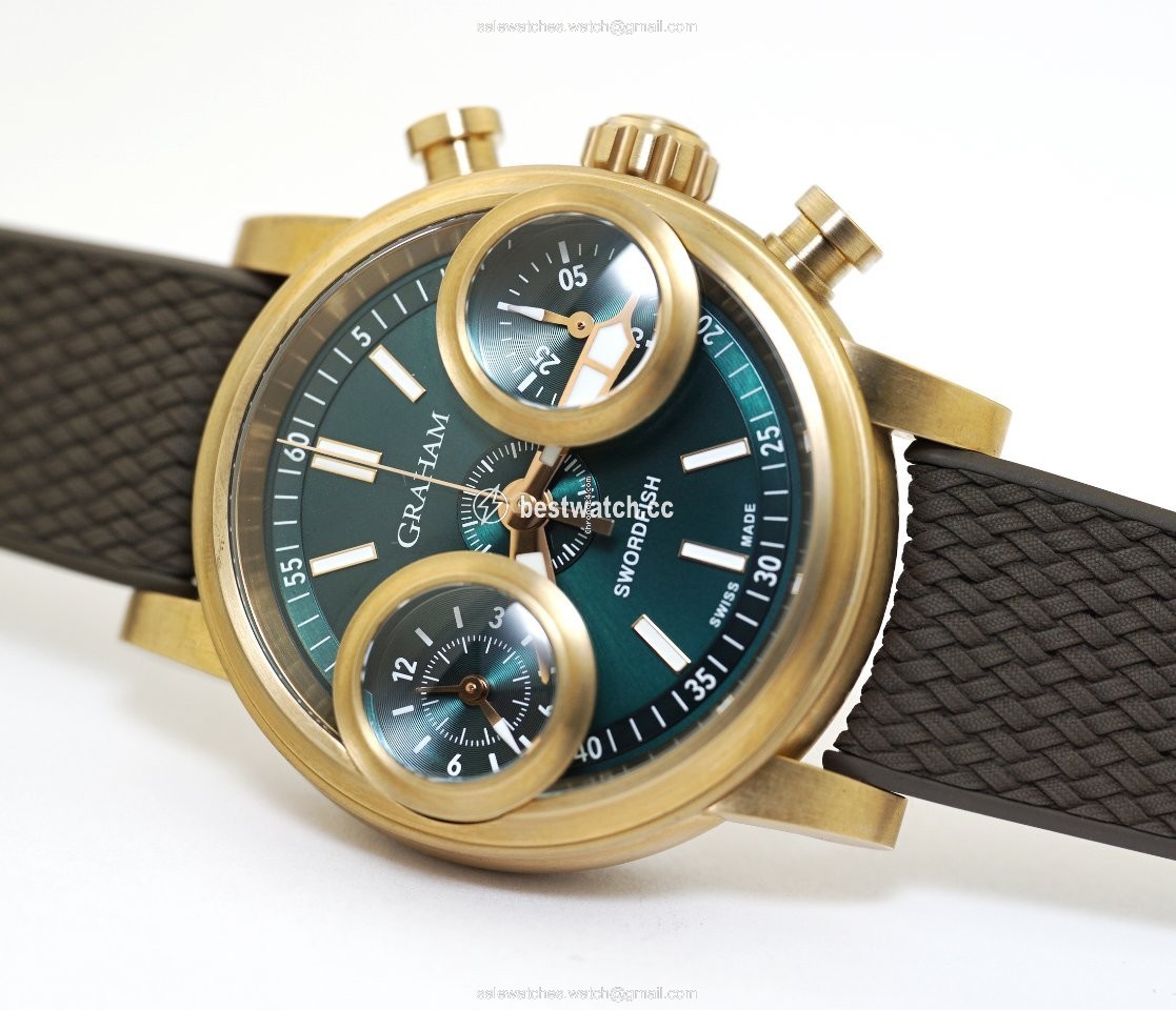 Graham Swordfish Mens watch Unisex Automatic Bronze 2SXAK.G01A.K137T Replica 2