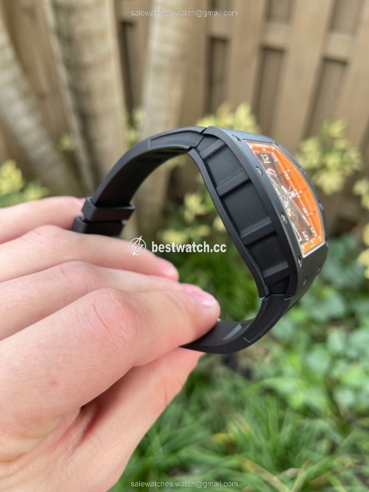 Richard Mille RM 030 Mens watch Unisex Automatic Carbon RM030 AM TI Replica 2