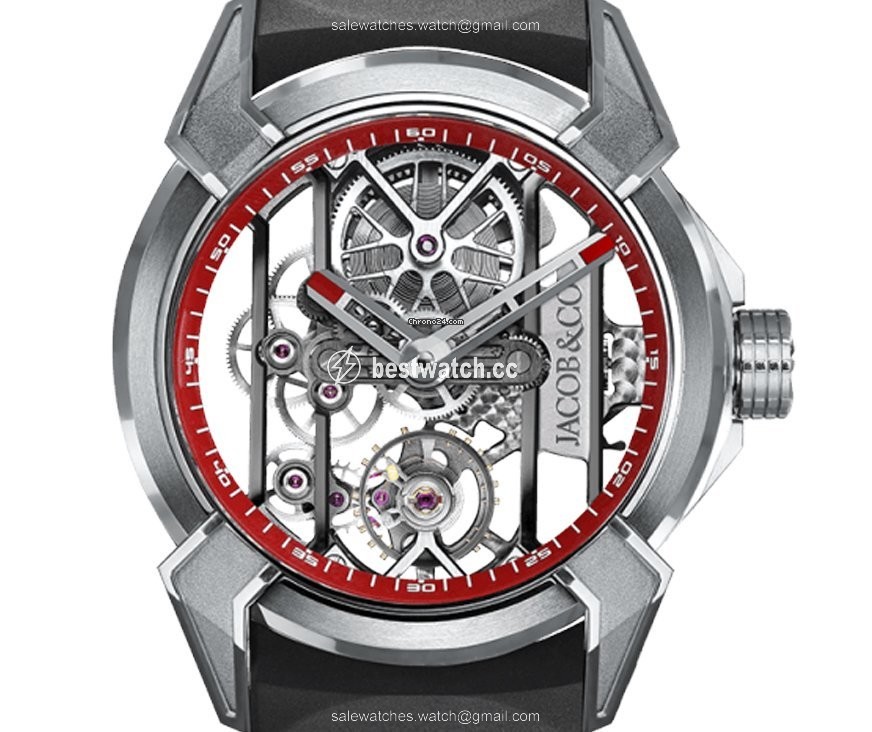 IMG_9085 Jacob & Co. Mens watch Unisex Manual winding Titanium EX100.20.NS.RW.A Replica 2