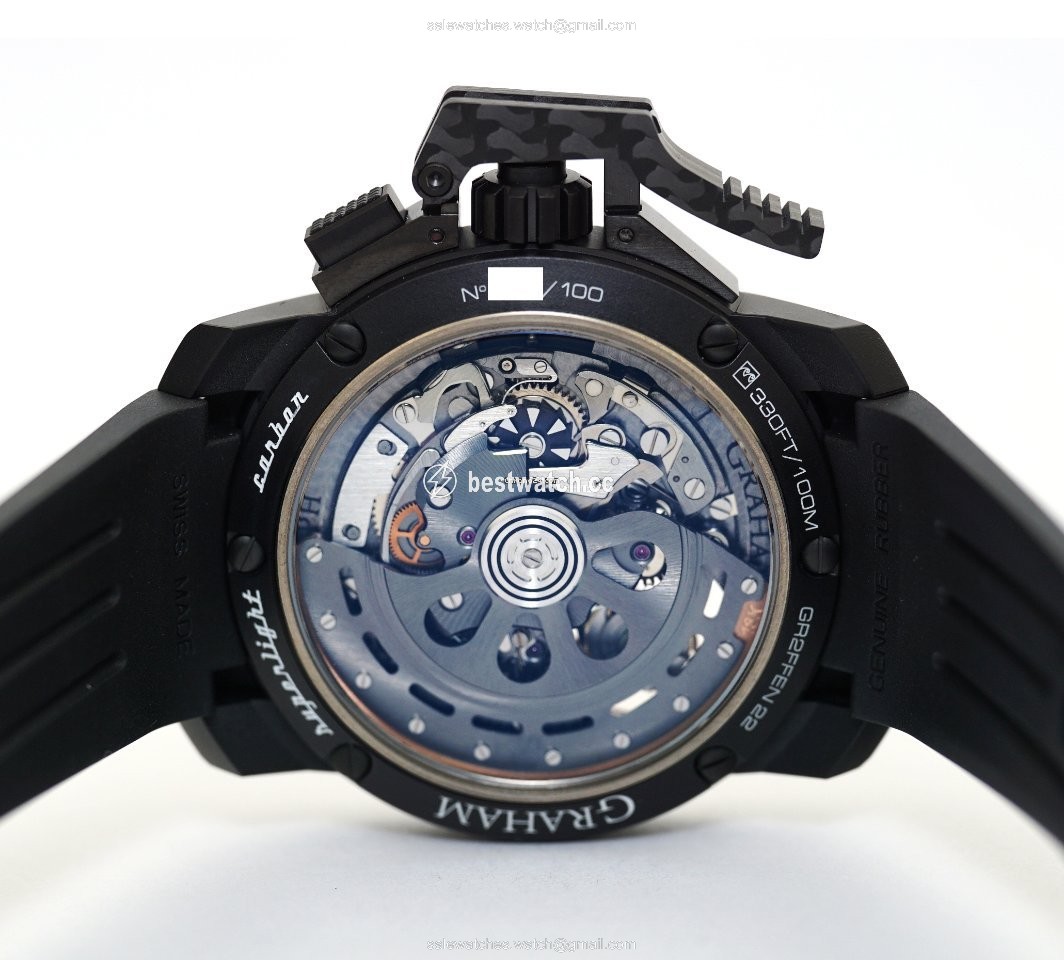 IMG_9085 Graham Chronofighter Mens watch Unisex Automatic Carbon 2CCBK.B35A Replica 2