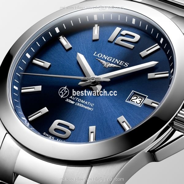 IMG_9085 Longines Conquest Mens watch Unisex Automatic Steel L3.777.4.99.6 Replica 2