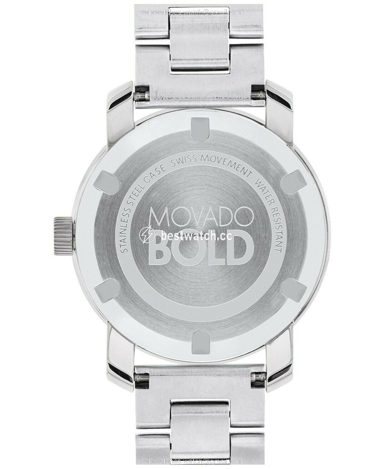 IMG_9085 Movado Bold Mens watch Unisex Quartz Steel 3600149 Replica 2