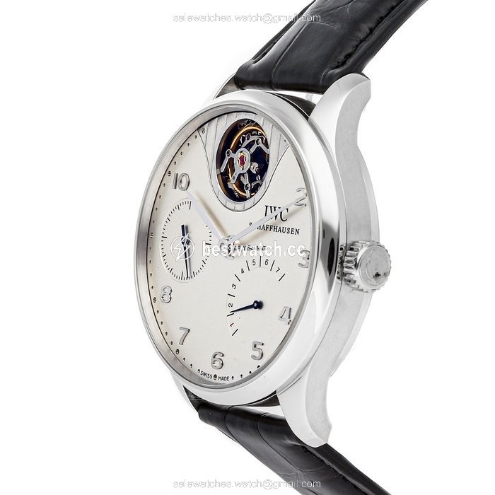 IMG_9085 IWC Portuguese Tourbillon Mens watch Unisex Automatic Platinum IW5042-04 Replica 2