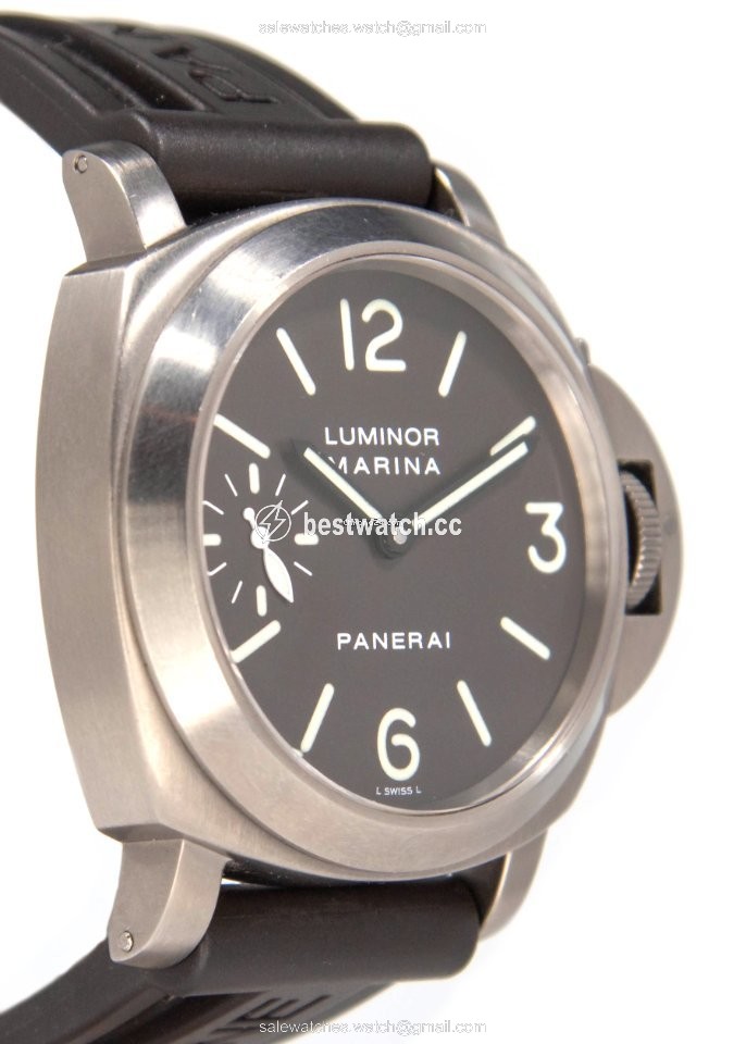 Panerai Luminor Marina Mens watch Unisex Manual winding Titanium PAM 00061 Replica 2