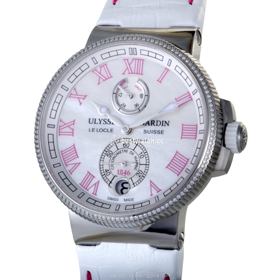 IMG_9085 Ulysse Nardin Marine Chronometer Manufacture Mens watch Unisex Automatic 1183-126B 470 Replica 2