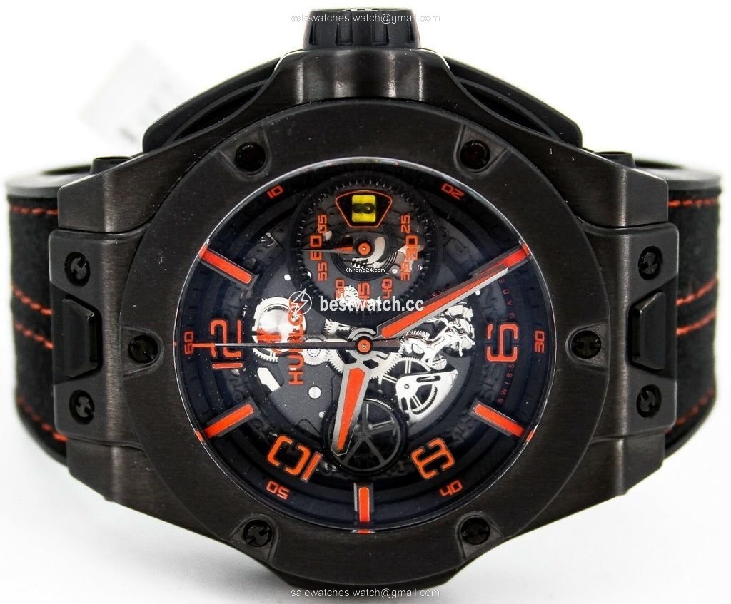 IMG_9085 Hublot Big Bang Ferrari Mens watch Unisex Automatic Carbon 402.Q0.0113.WR Replica 2