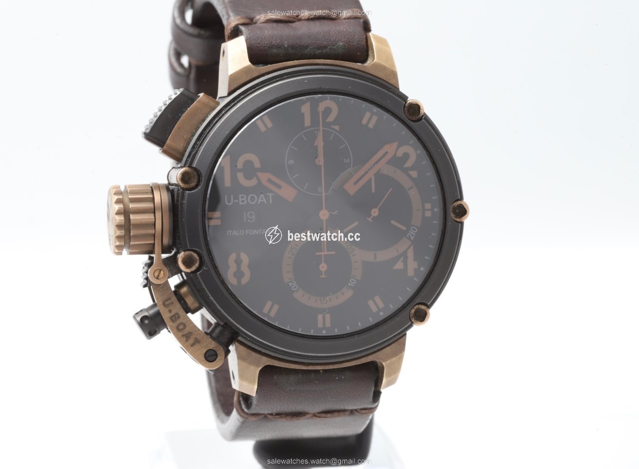 IMG_9085 U-Boat Chimera Mens watch Unisex Automatic Bronze 7475 Replica 2