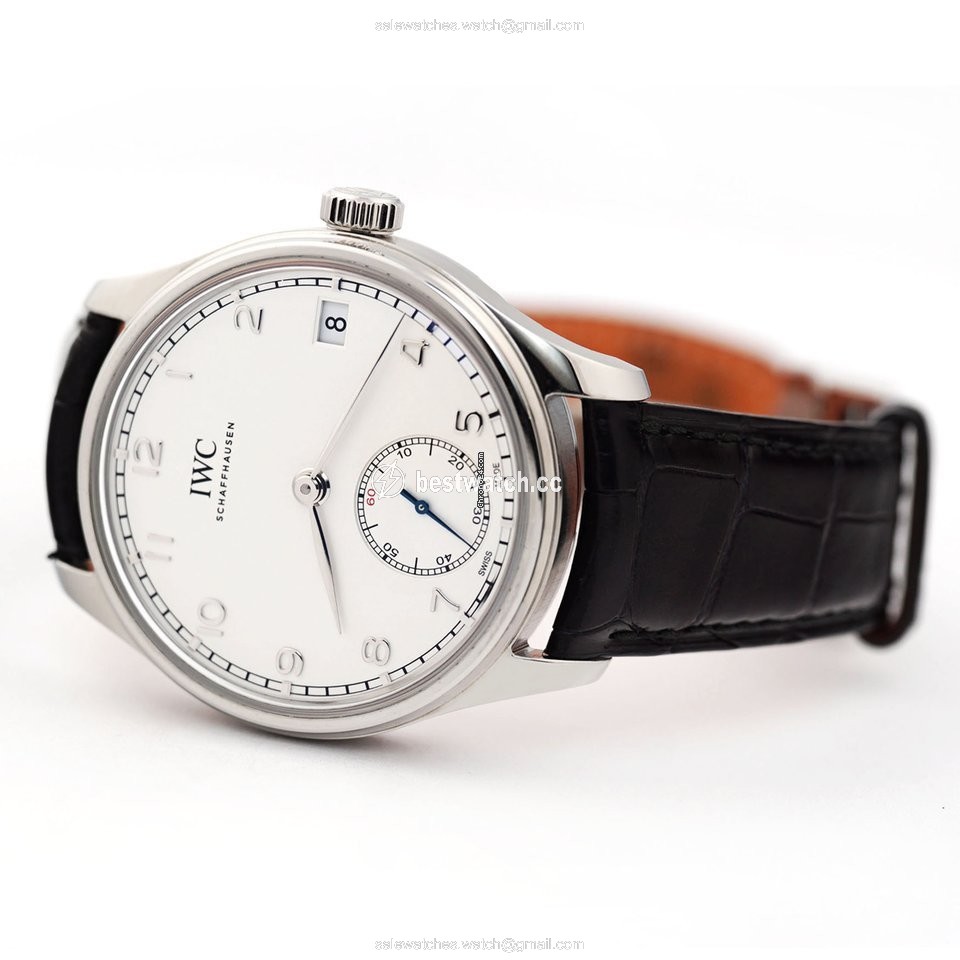 IMG_9085 IWC Portuguese Hand-Wound Mens watch Unisex Manual winding Steel IW510203 Replica 2