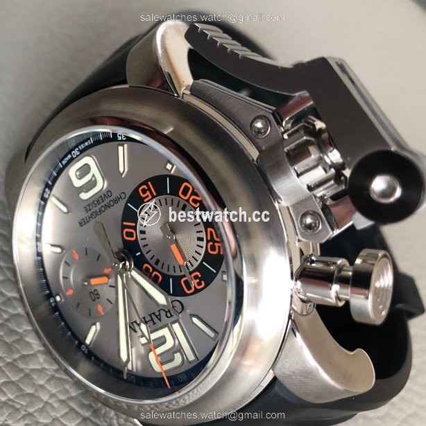 IMG_9085 Graham Chronofighter Oversize Mens watch Unisex Automatic Steel 20VAS Replica 2