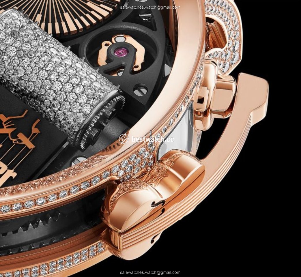 Jacob & Co. Mens watch Unisex Manual winding Rose gold OP810.40.RD.UA.ABALA Replica 2