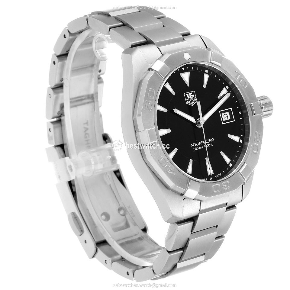 IMG_9085 TAG Heuer Aquaracer 300M Mens watch Unisex Quartz Steel WAY1110.BA0928 Replica 2