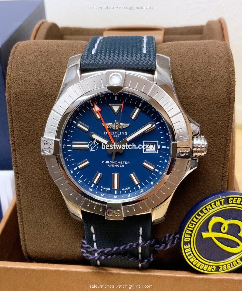 IMG_9085 Breitling Avenger Mens watch Unisex Automatic Steel A32395101C1X1 Replica 2