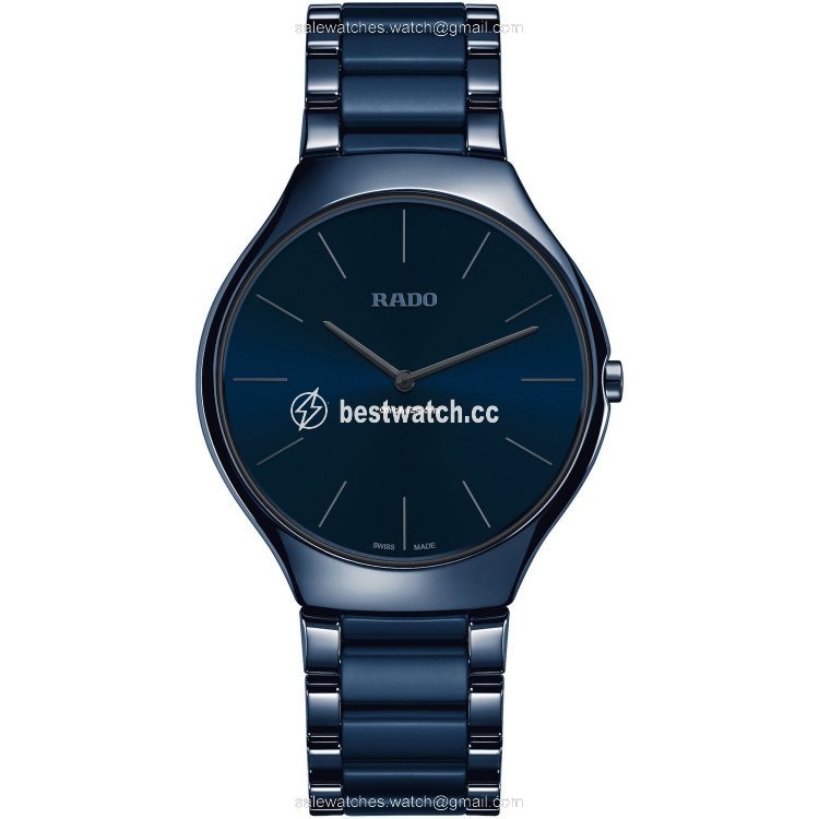 IMG_9085 Rado True Thinline Mens watch Unisex Ceramic R27261202 Replica 2
