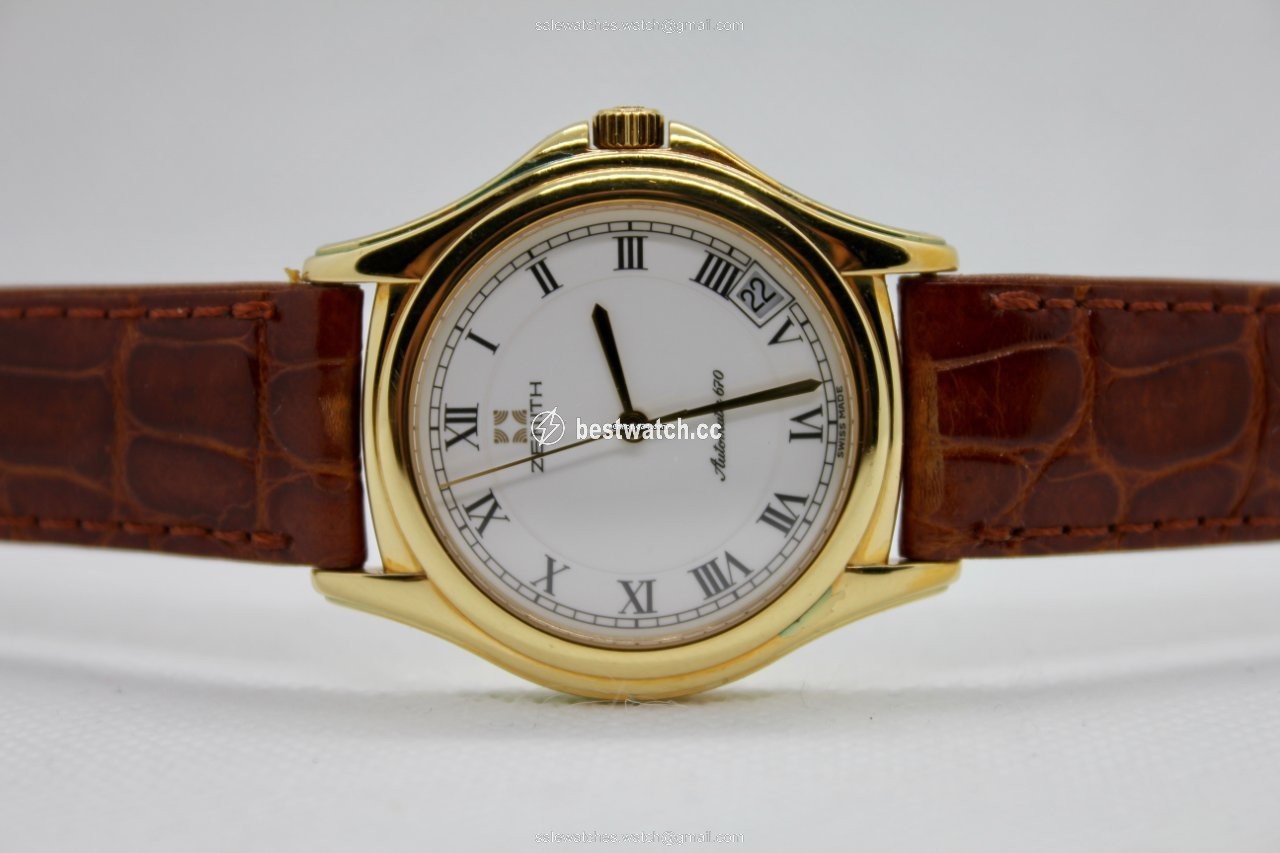IMG_9085 Zenith Mens watch Unisex Automatic Yellow gold 90 .0086.670 Replica 2