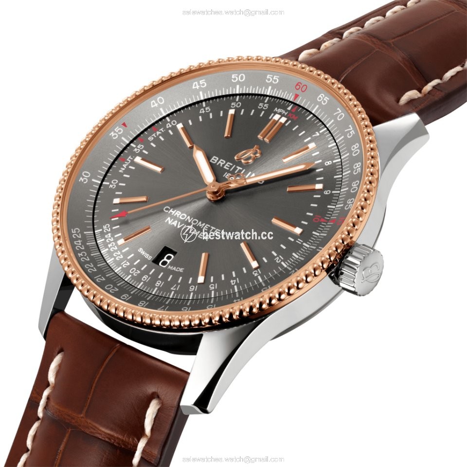 IMG_9085 Breitling Navitimer Mens watch Unisex Automatic Steel U17326121M1P2 Replica 2