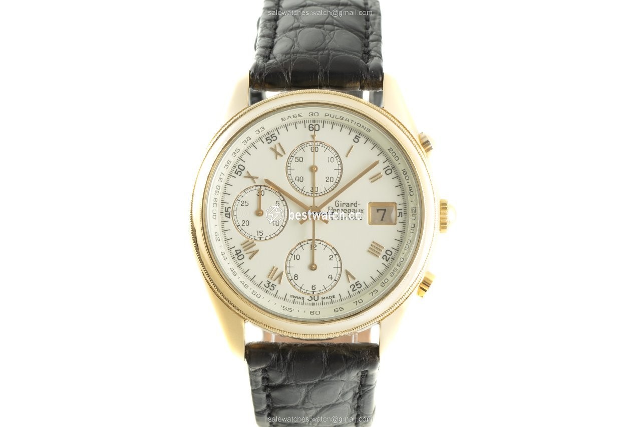 Girard Perregaux Mens watch Unisex Automatic Yellow gold 4900 Replica 2