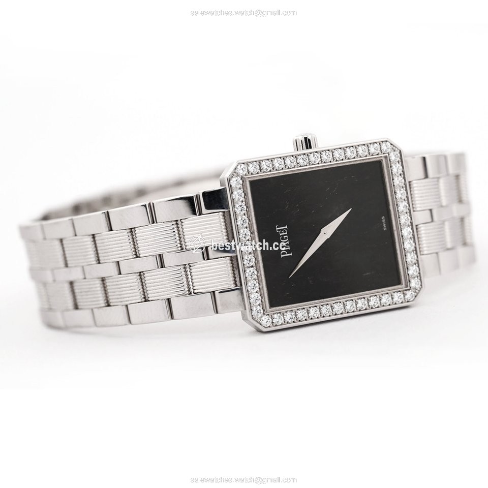IMG_9085 Piaget Protocole Mens watch Unisex Quartz White gold 84154 M601D Replica 2