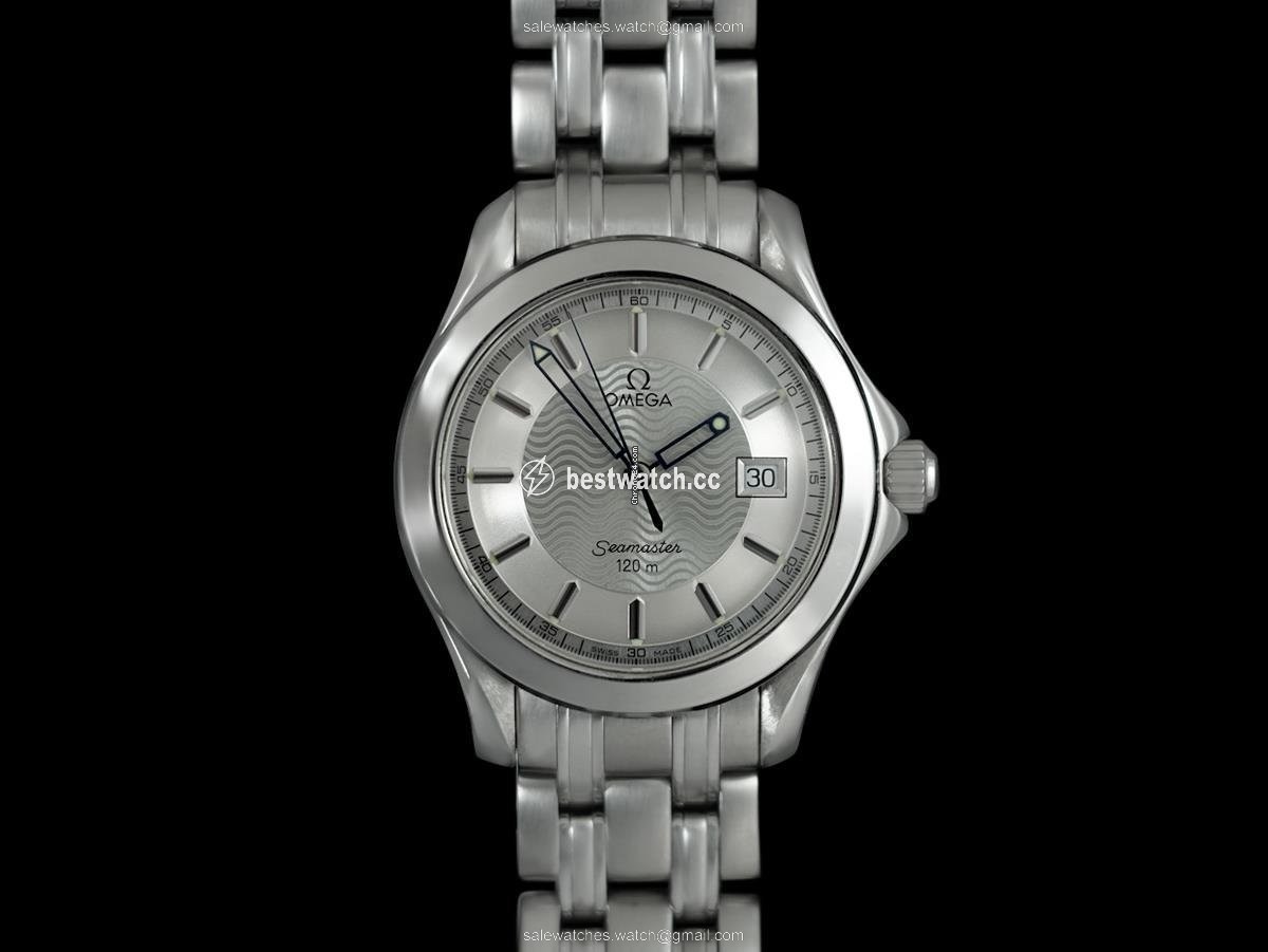 IMG_9085 Omega Seamaster Diver 300 M Mens watch Unisex Quartz Steel 7686 Replica 2