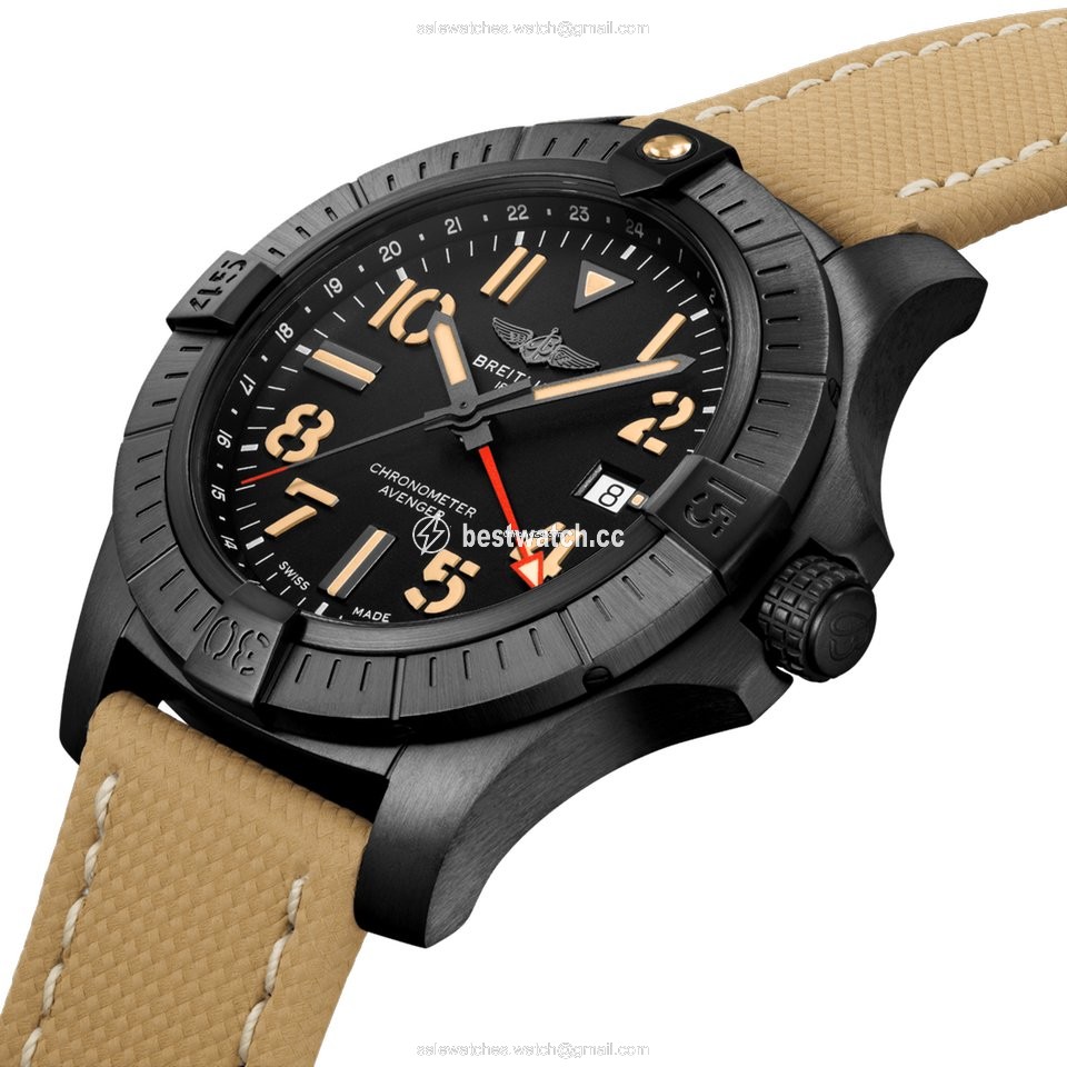 IMG_9085 Breitling Avenger Mens watch Unisex Automatic Titanium V32395101B1X2 Replica 2