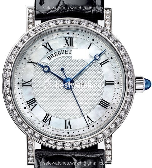 IMG_9085 Breguet Classique Womens watch Automatic White gold 8068bb 52 964.dd00 Replica 2
