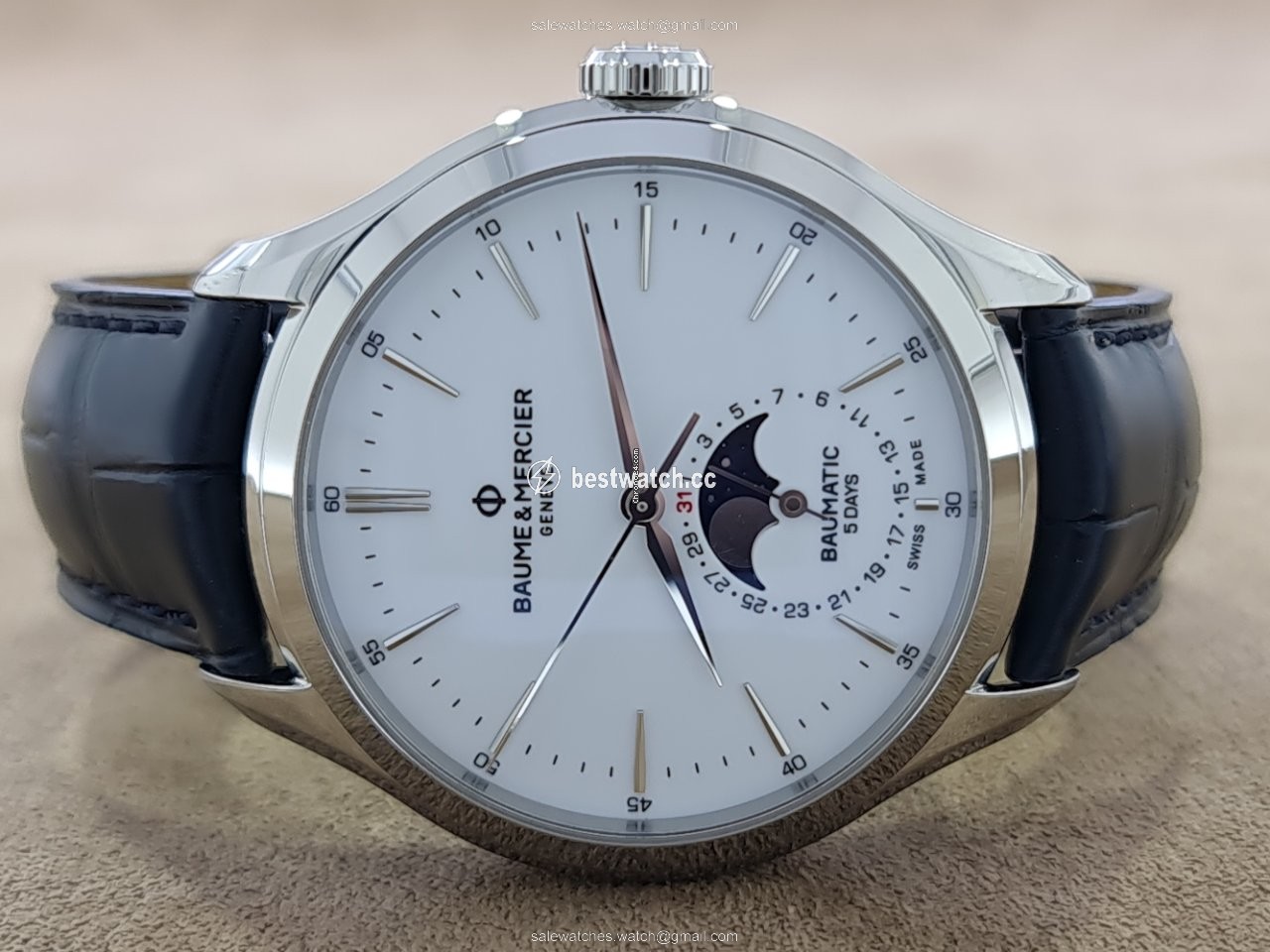IMG_9085 Baume & Mercier Mens watch Unisex Automatic Steel M0A10549 Replica 2