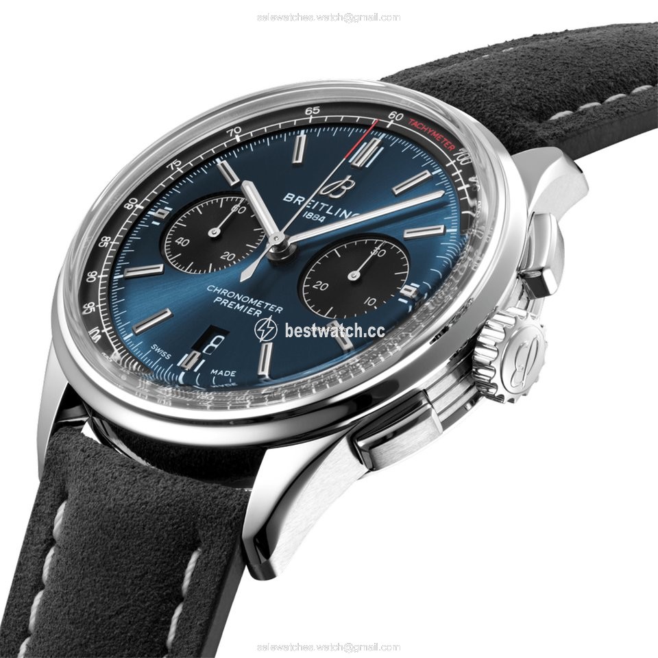IMG_9085 Breitling Mens watch Unisex Manual winding Steel AB0118221C1X3 Replica 2