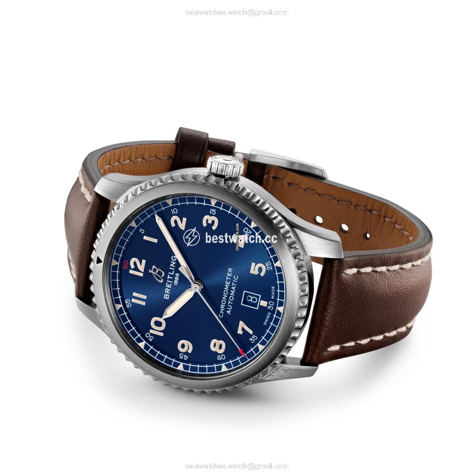IMG_9085 Breitling Aviator 8 Mens watch Unisex Automatic Steel A17315101C1X1 Replica 2
