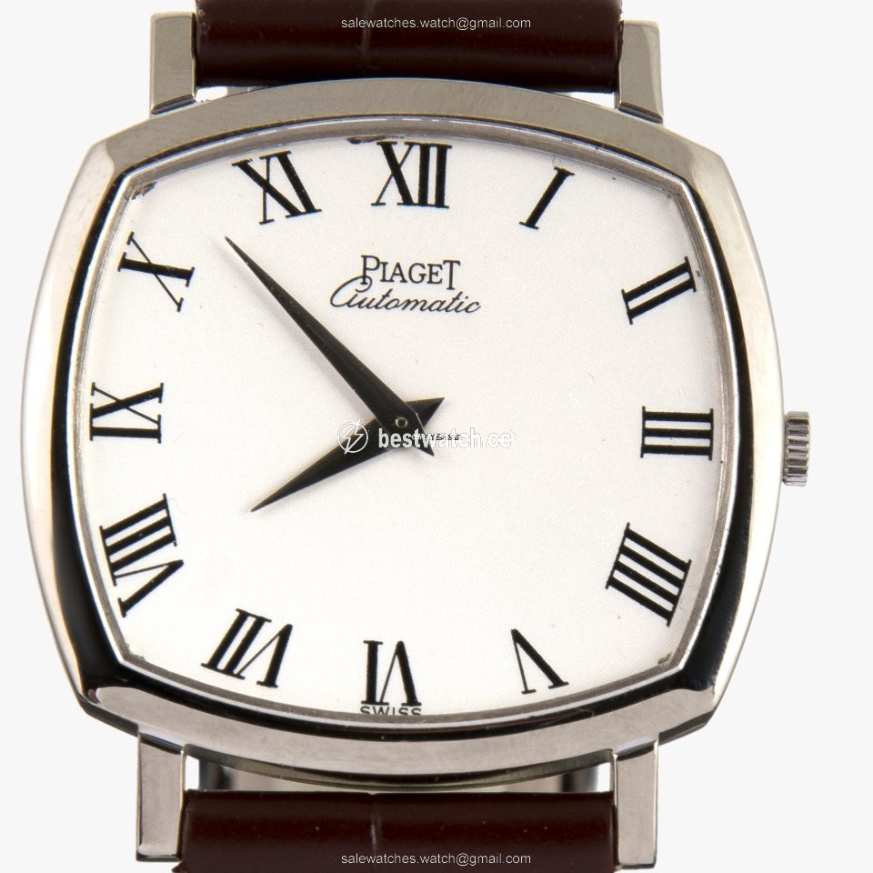 IMG_9085 Piaget Altiplano Mens watch Unisex Automatic White gold 12406 Replica 2