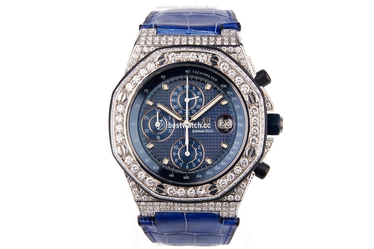 IMG_9085 Audemars Piguet Royal Oak Offshore Chronograph Mens watch Unisex Automatic Steel 25770ST.OO.D001IN.02 Replica 2