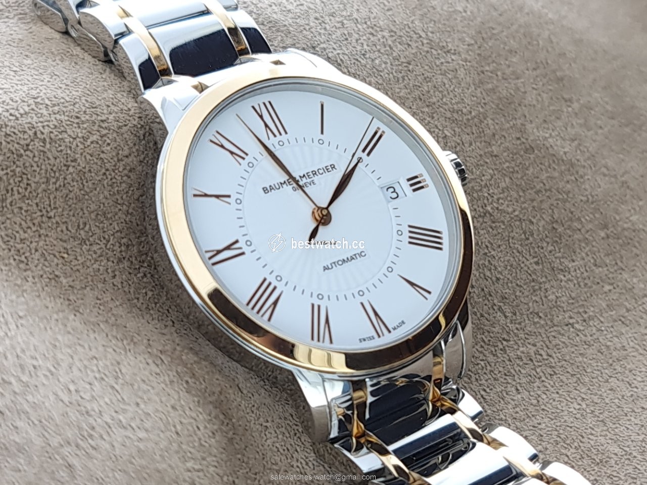 Baume & Mercier Classima Womens watch Automatic Gold Steel M0A10223 Replica 2