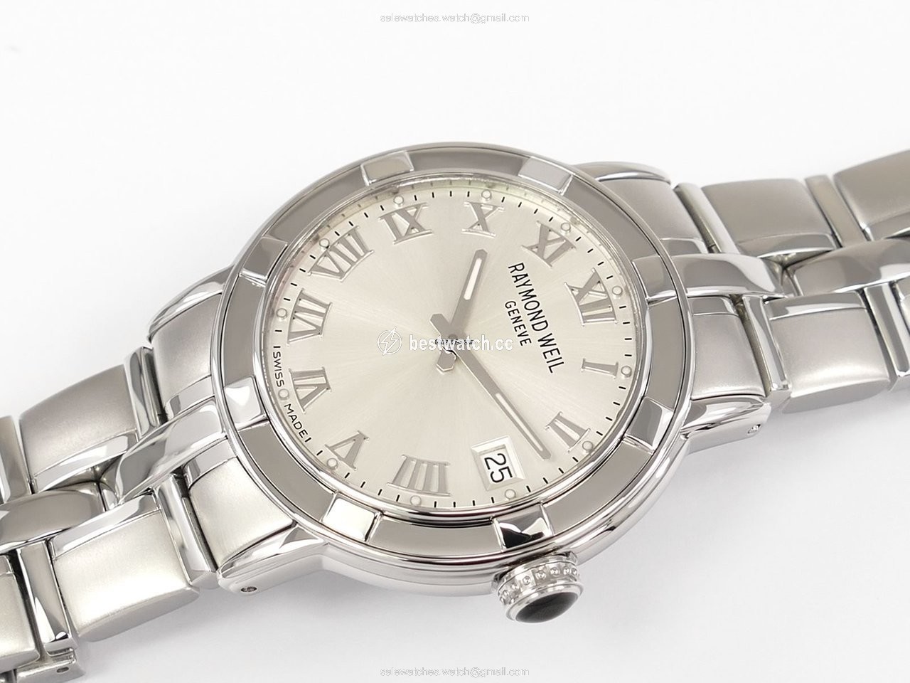 IMG_9085 Raymond Weil Parsifal Mens watch Unisex Quartz Steel 9541-ST-00658 Replica 2