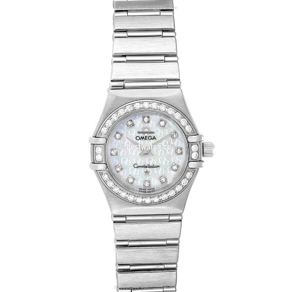 Omega Constellation Ladies Womens watch Quartz Steel 1460.75.00 Replica 2