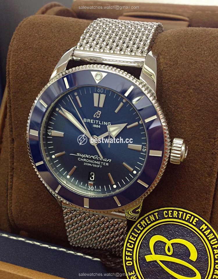 IMG_9085 Breitling Superocean Heritage Mens watch Unisex Automatic Steel AB2030161C1A1 Replica 2