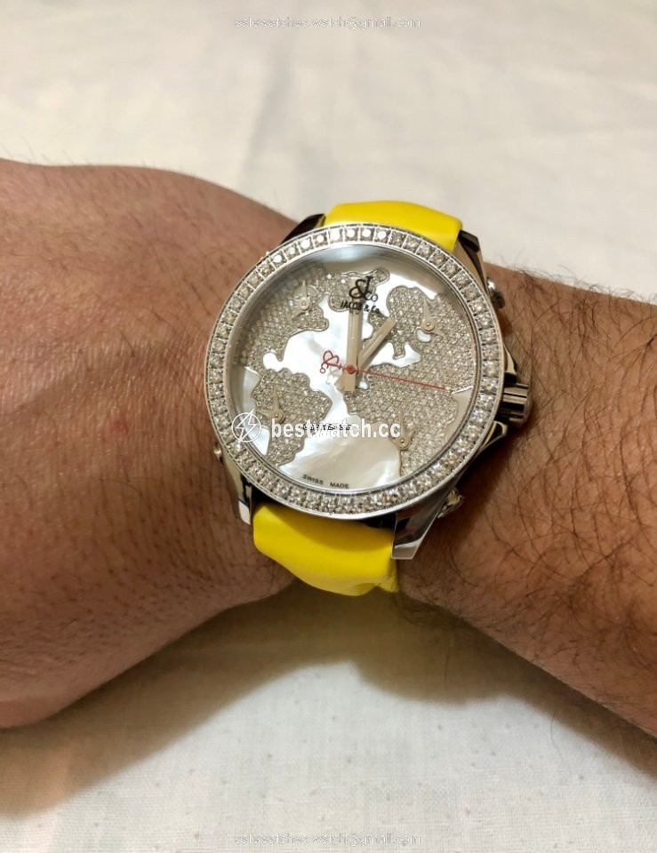 IMG_9085 Jacob & Co. Five Time Zone Mens watch Unisex Quartz Steel JCM Replica 2