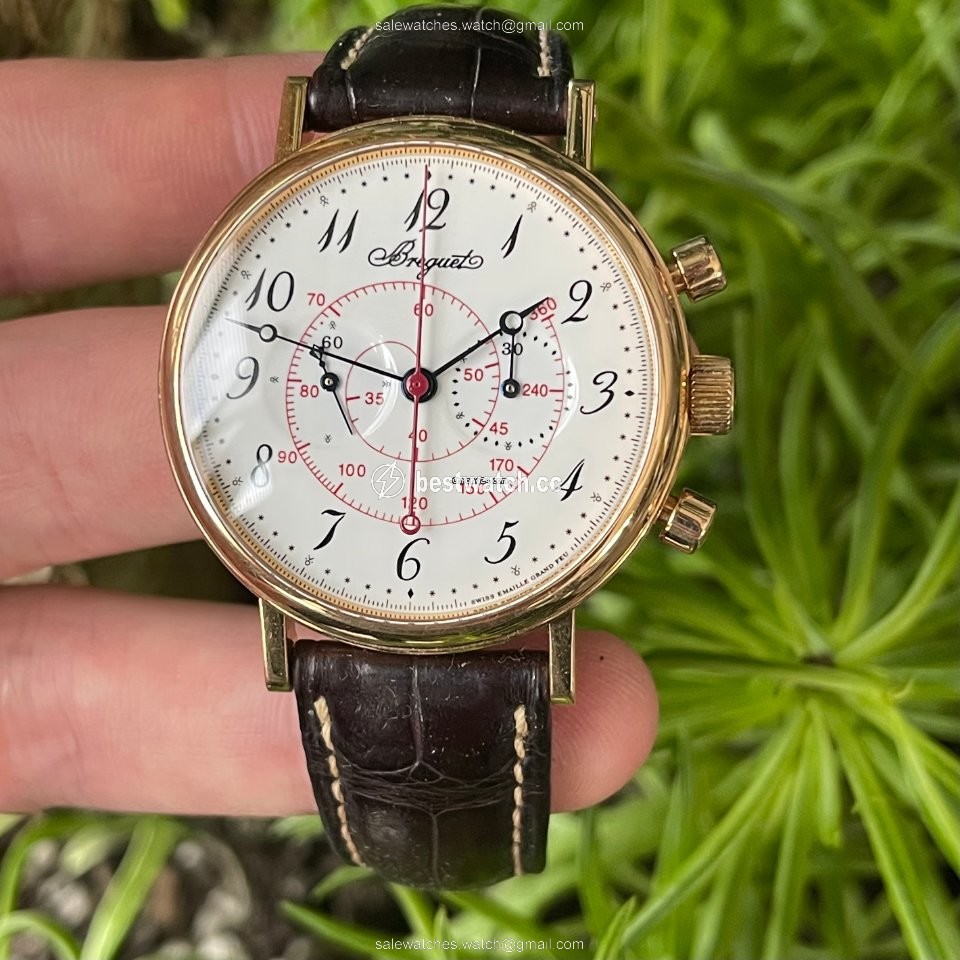 IMG_9085 Breguet Classique Mens watch Unisex Manual winding Rose gold 5247BR 12 9V6 Replica 2