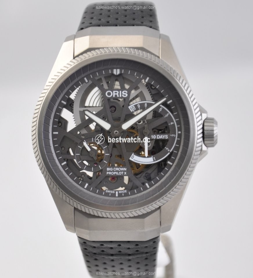 IMG_9085 Oris Big Crown ProPilot Mens watch Unisex Manual winding Titanium 01 115 7759 7153-Set7 22 01TLC Replica 2