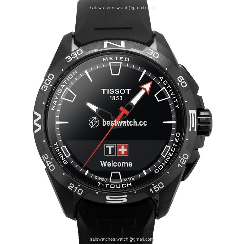 Tissot Touch Mens watch Unisex Quartz Titanium T121.420.47.051.03 Replica 2