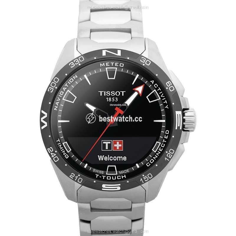 Tissot Touch Mens watch Unisex Quartz Titanium T121.420.44.051.00 Replica 2